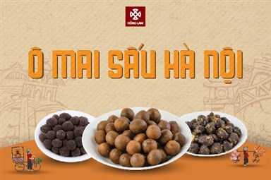 Tinh hoa hòa quyện trong từng thức quà ô mai Sấu Hà Nội